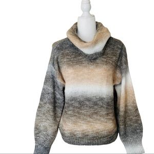 ALISON ANDREWS Women’s Sweater Knit Size M Turtleneck Pullover Tops